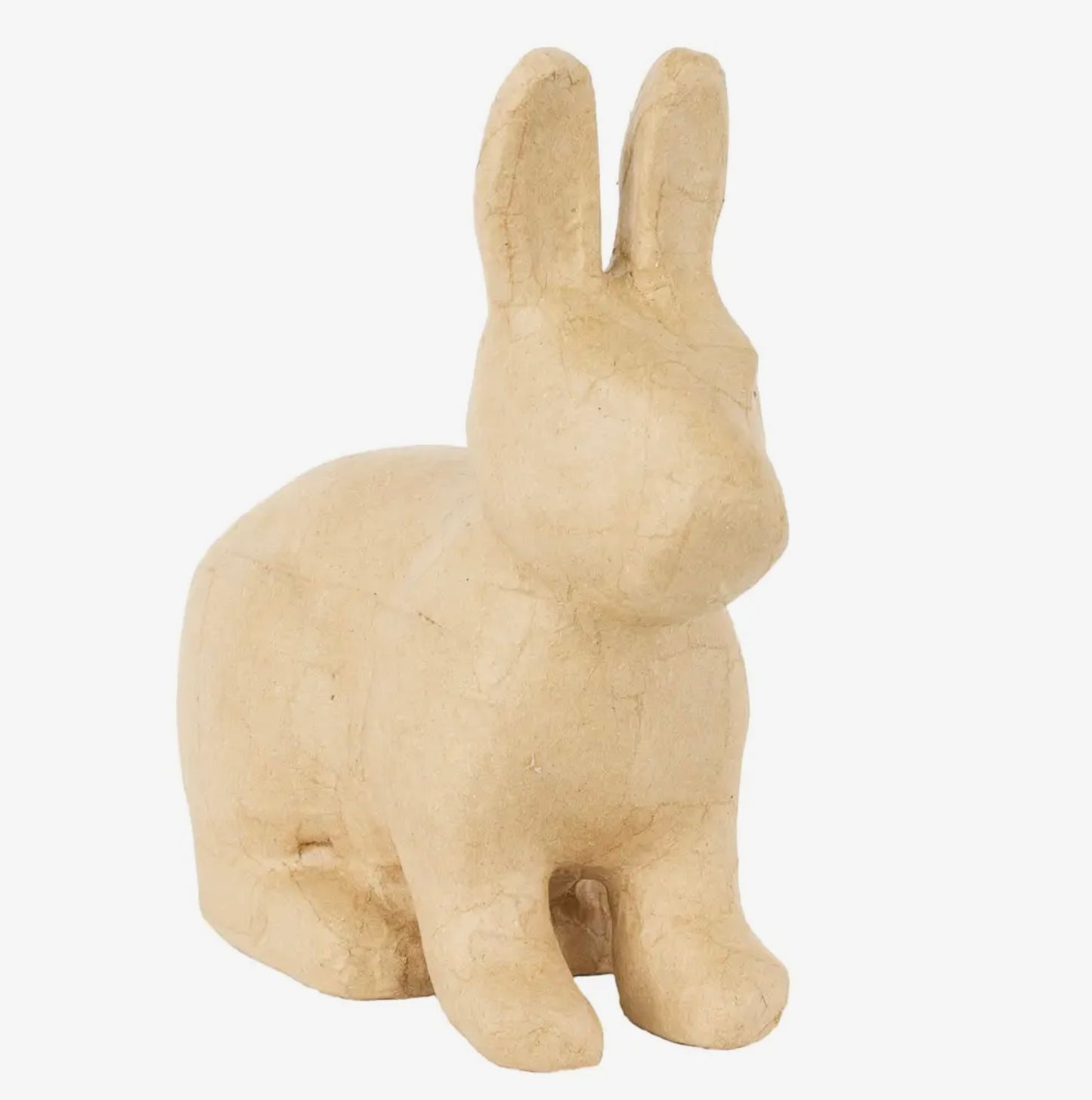 Paper Mache Bunny 9”x4”x10”