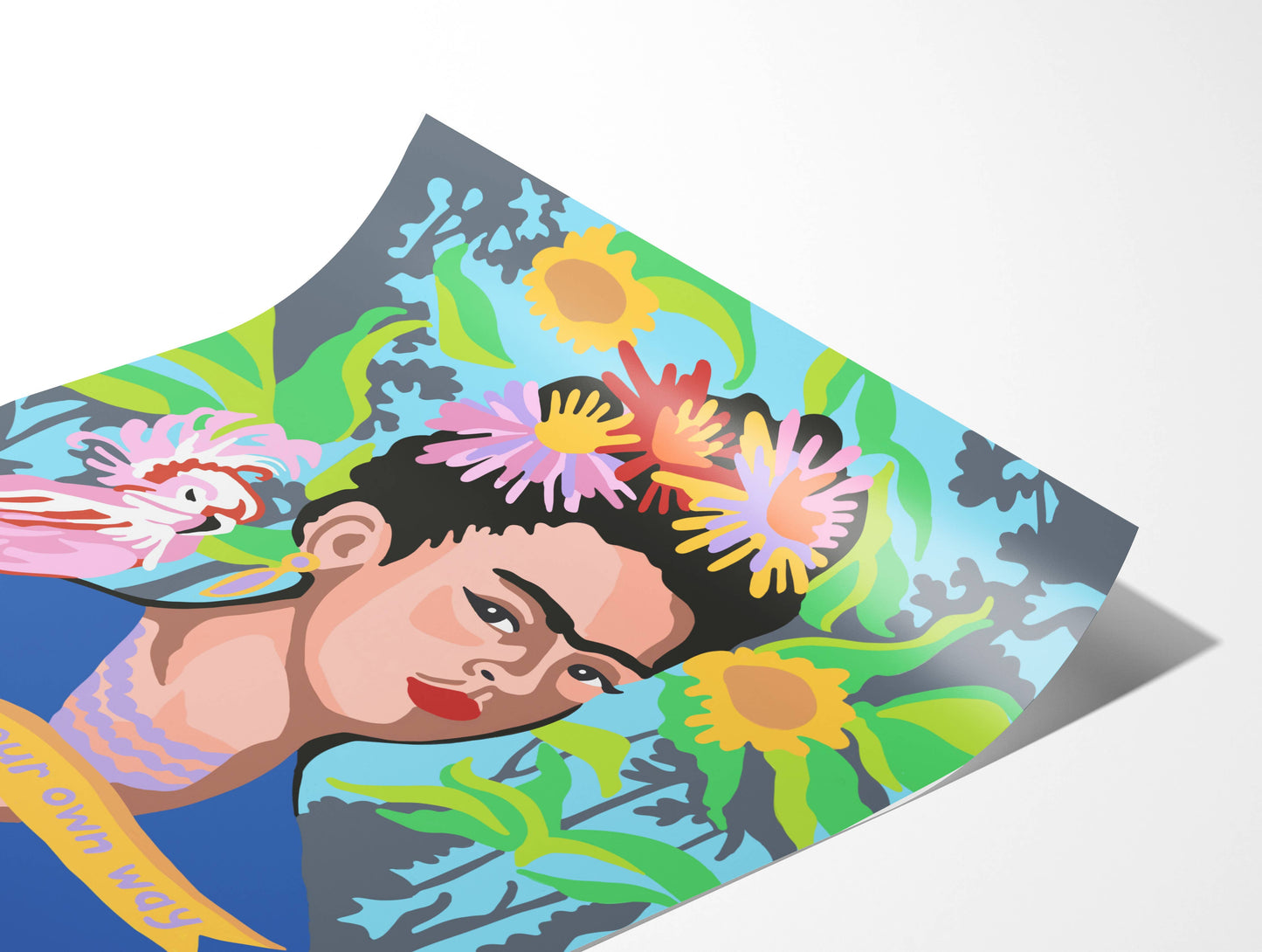 Ode to Frida Kahlo 8”x10” Print / Go Your Own Way