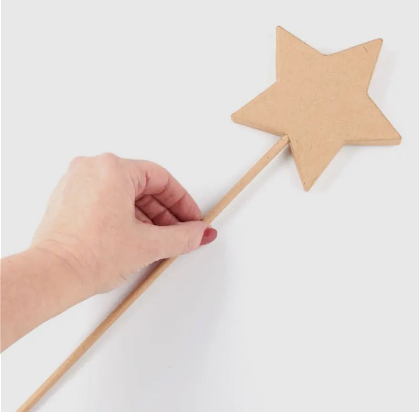 Paper Mache Star Wand