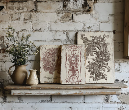 Hameau de la Reine IOD Paint Inlay 12x16 Pad