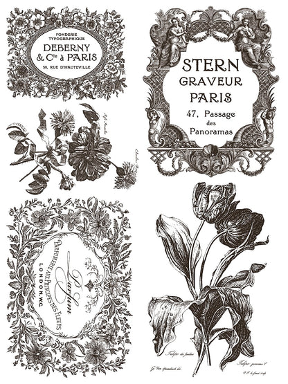 Floriography IOD Inlay Pad