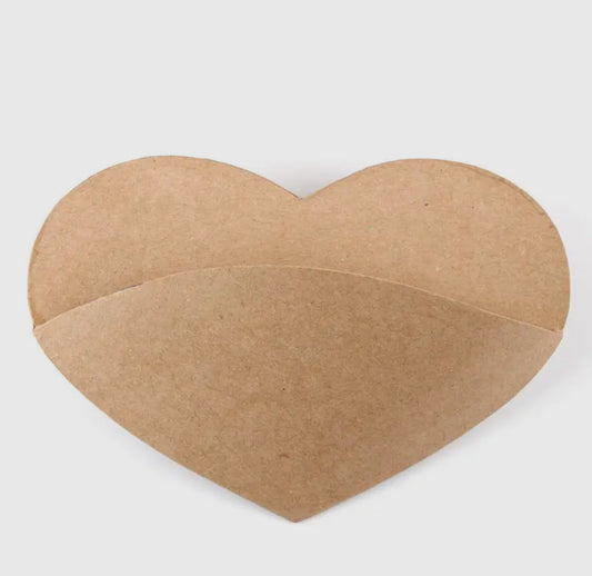 Paper Mache Heart Wall Pocket