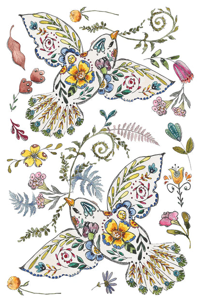 Fern Fables IOD Transfer 8x12 Pad