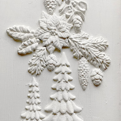 Boughs of Holly 6x10 IOD Mould