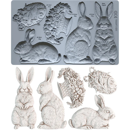 Les Lapins IOD Mould