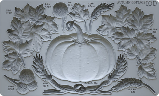 Autumn Cottage IOD Mould