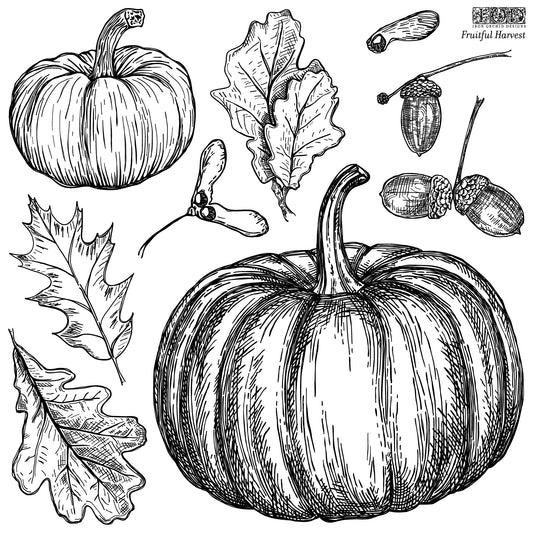 Fruitful Harvest IOD Stamp - Retired