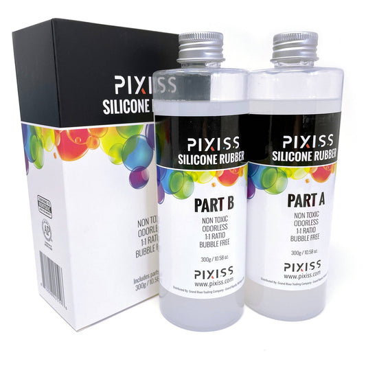 PIXISS Liquid Silicone Rubber For Mold Making - 21.16 oz. Ki