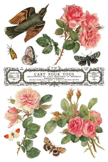 By Any Other Name IOD Transfer 8x12 Pad