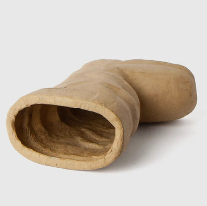 Paper Mache Santa Boot 11 1/2”