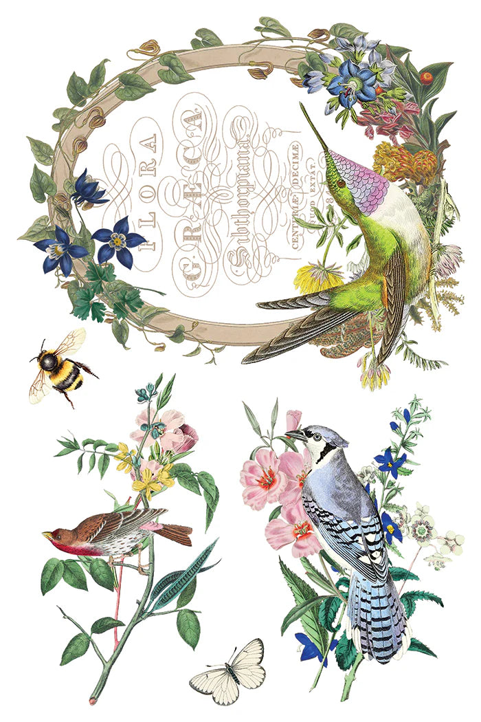 Flora Greco IOD Transfer 8x12 Pad