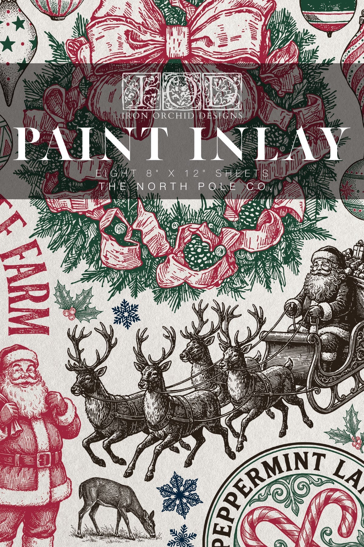 The North Pole Co. IOD Paint Inlay 8x12 Pad
