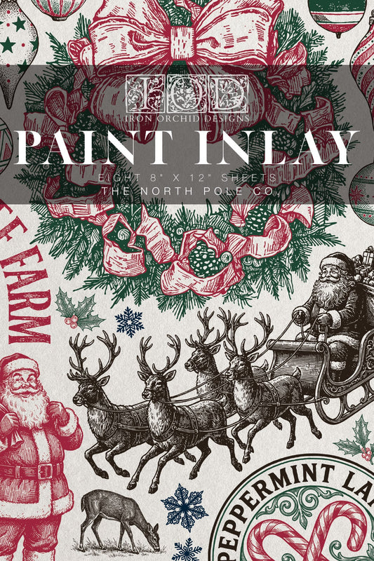 The North Pole Co. IOD Paint Inlay 8x12 Pad