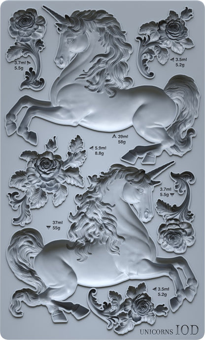Unicorns IOD Mould