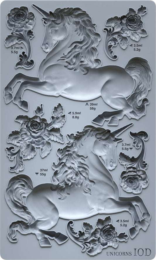 Unicorns IOD Mould