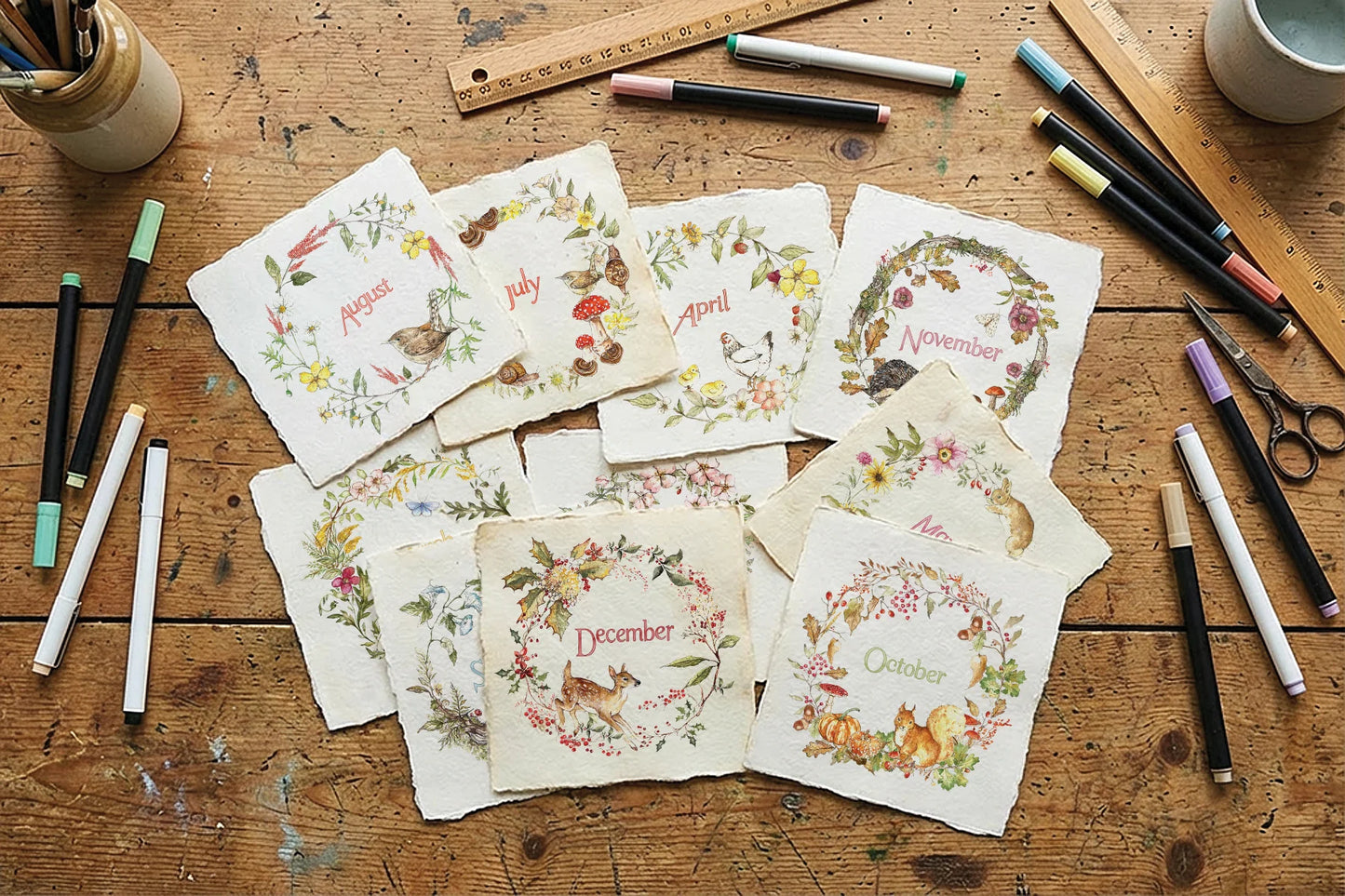 The Bramblewood Diaries IOD Transfer 8x12 Pad