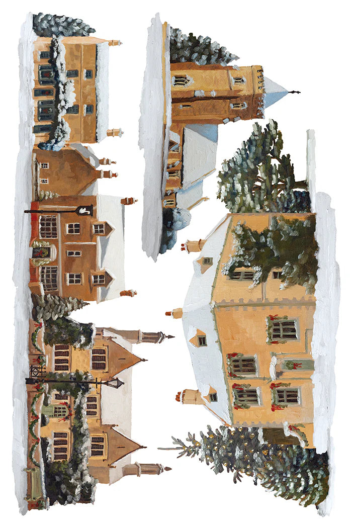 A Cotswold Christmas IOD Transfer 8x12 Pad
