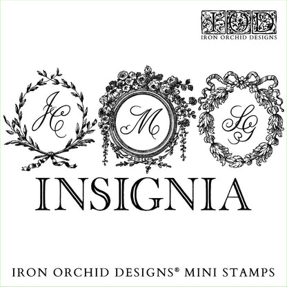 Insignia 6x6 IOD Stamps