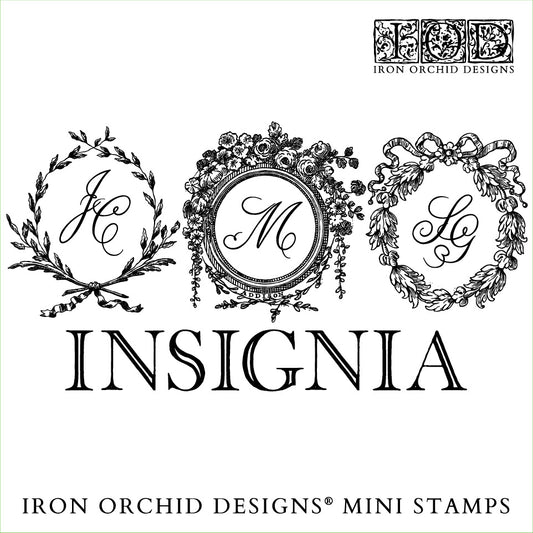 Insignia 6x6 IOD Stamps