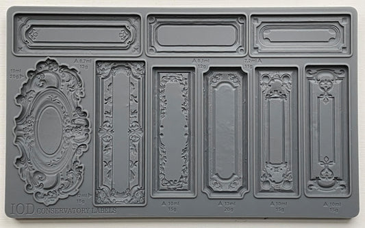 Conservatory Labels IOD Mould