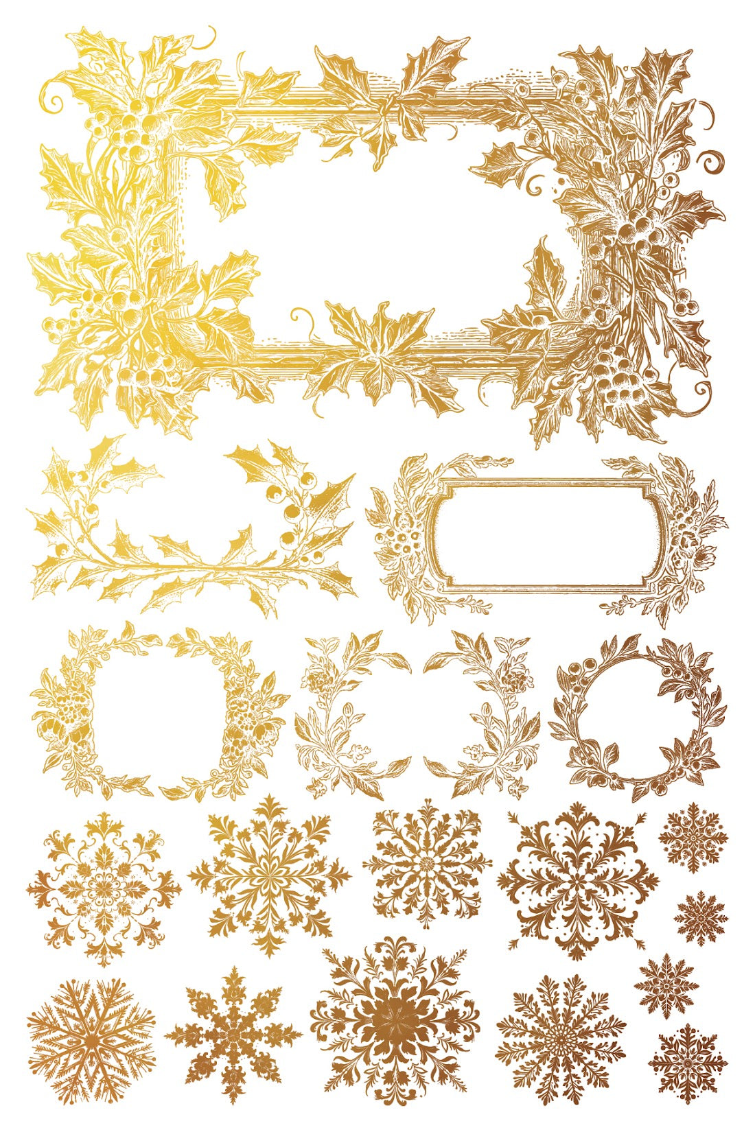 Gilded Tinsel 8x12 IOD Transfer pad