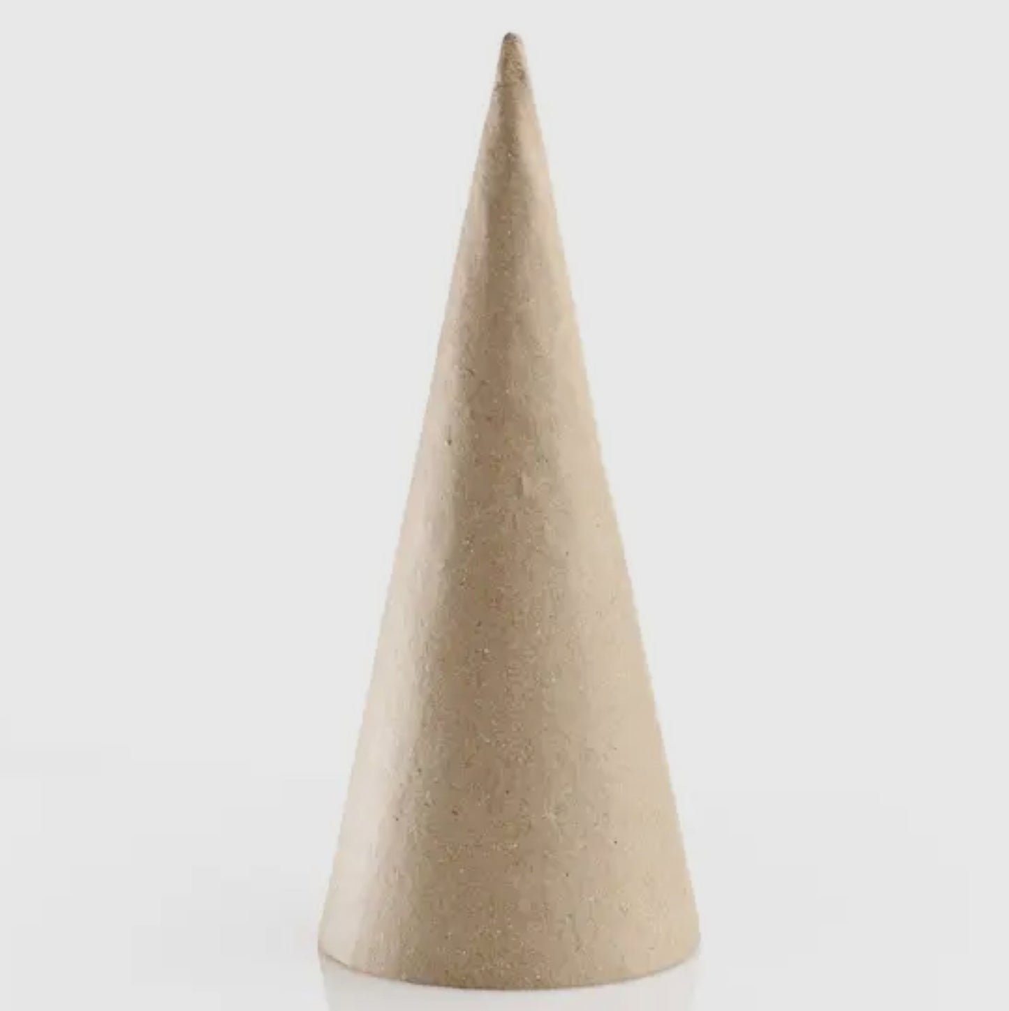 Paper Mache Cone 7” x 2 3/4”