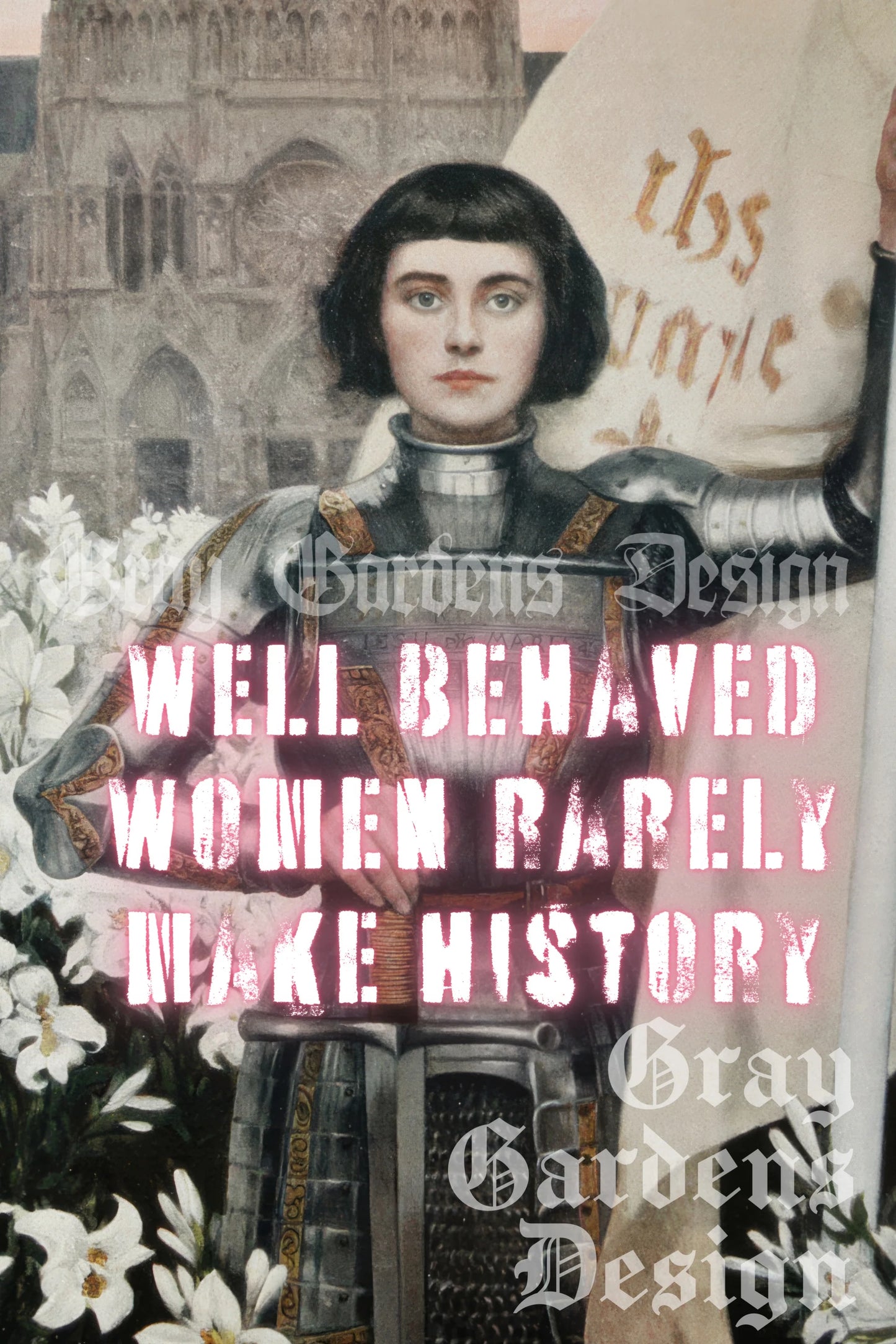 Well Behaved Women Decoupage Paper