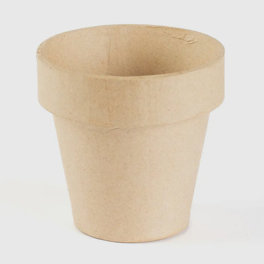 Paper Mache Flower Pot