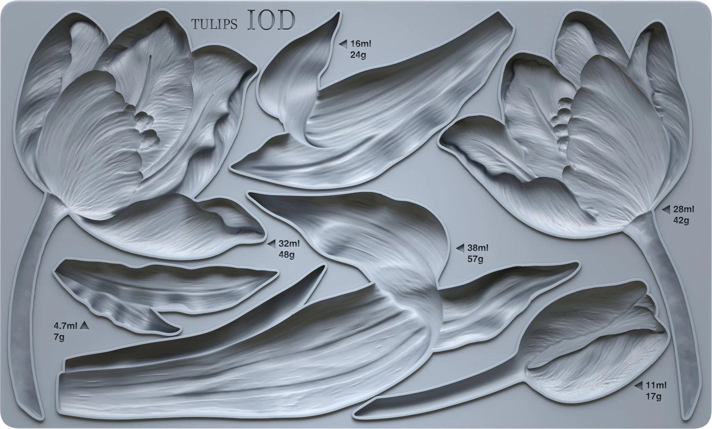 Tulips IOD Mould