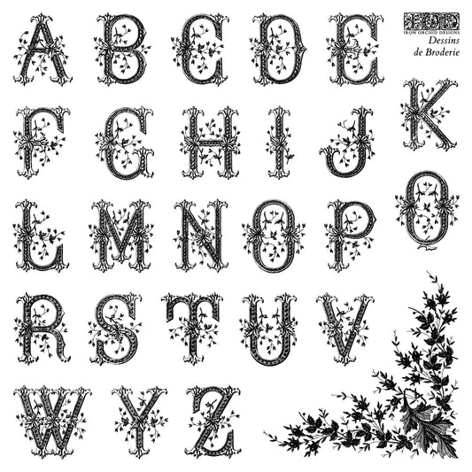 Dessins de Broderie IOD 6x6 Stamp Set
