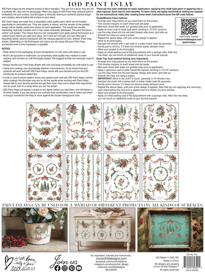 La Folie IOD Paint Inlay