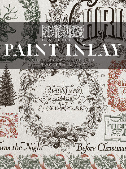 Twelfth Night IOD Paint Inlay
