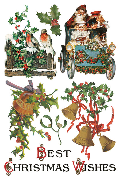 Christmas Joy IOD 8x12 Transfer Pad