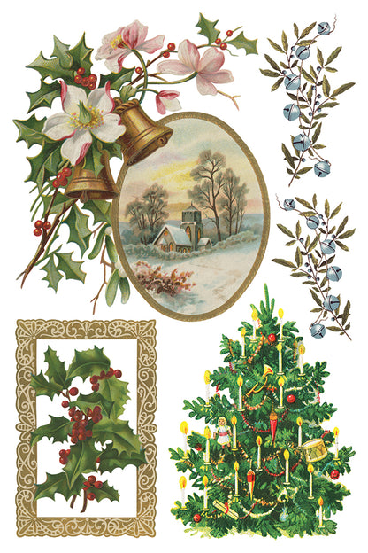 Christmas Joy IOD 8x12 Transfer Pad
