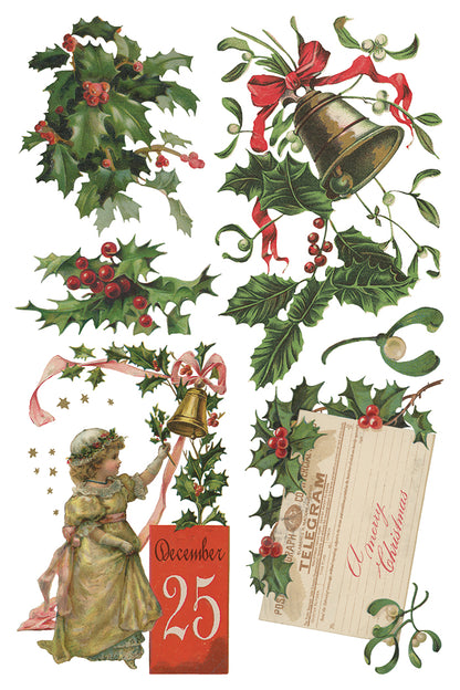 Christmas Joy IOD 8x12 Transfer Pad