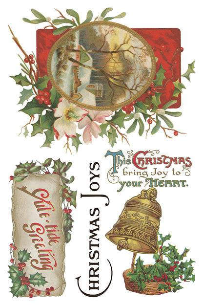 Christmas Joy IOD 8x12 Transfer Pad