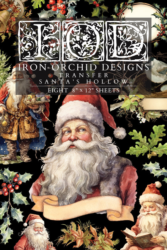 Santa’s Hollow IOD 8x12 Transfer Pad