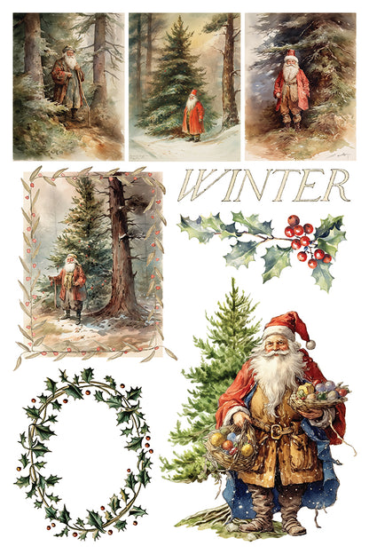 Santa’s Hollow IOD 8x12 Transfer Pad