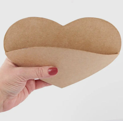 Paper Mache Heart Wall Pocket