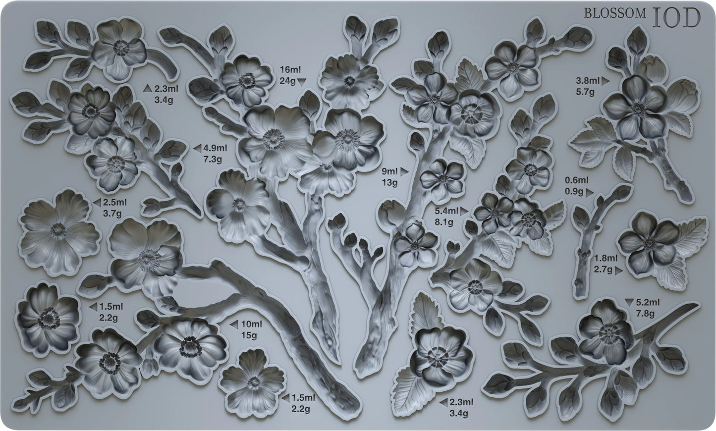 Blossom IOD Mould