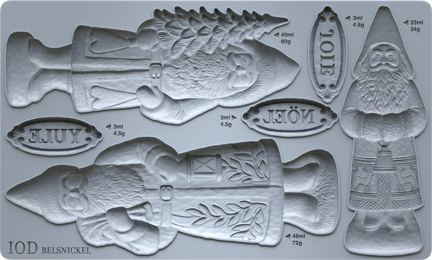 Belsnickel 6x10 IOD Mould