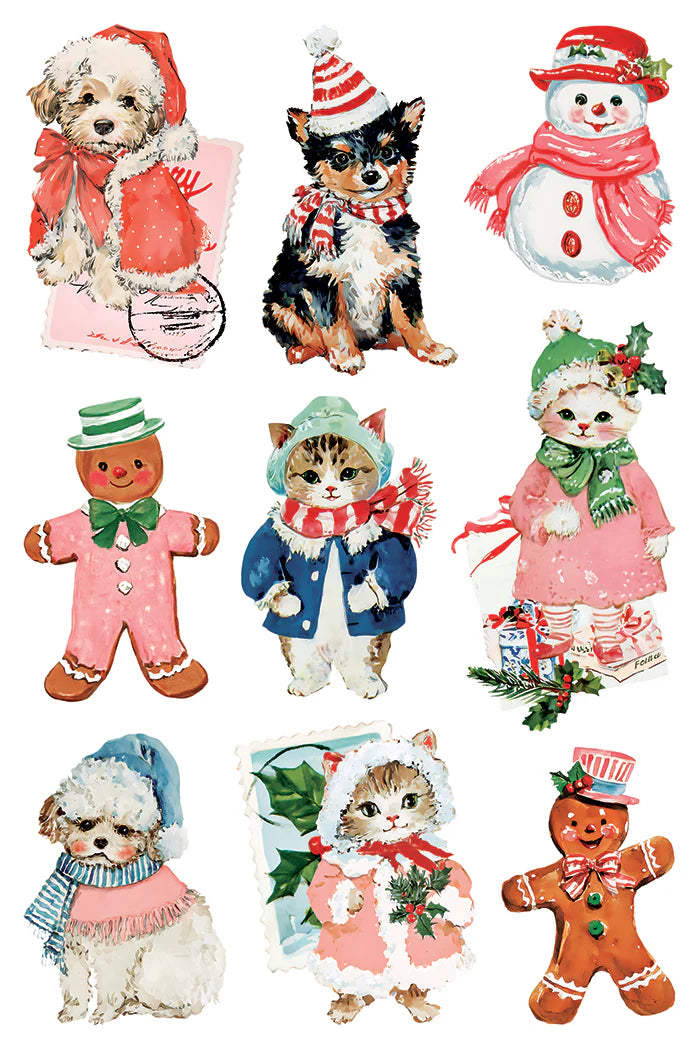 Darling Holiday IOD Transfer 8x12 Pad