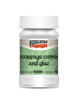 Decoupage Varnish & Glue for Textile 100ml by Pentart