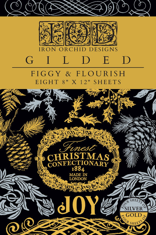 Figgy & Flourish IOD Gilded 8x12 Transfer Pad