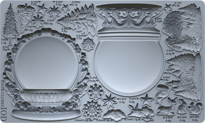 Snow Globes IOD Mould