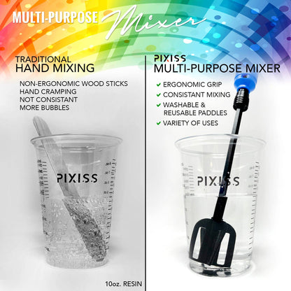 Resin Mixer - Rechargeable and Easy to Use Epoxy Resin Mixer