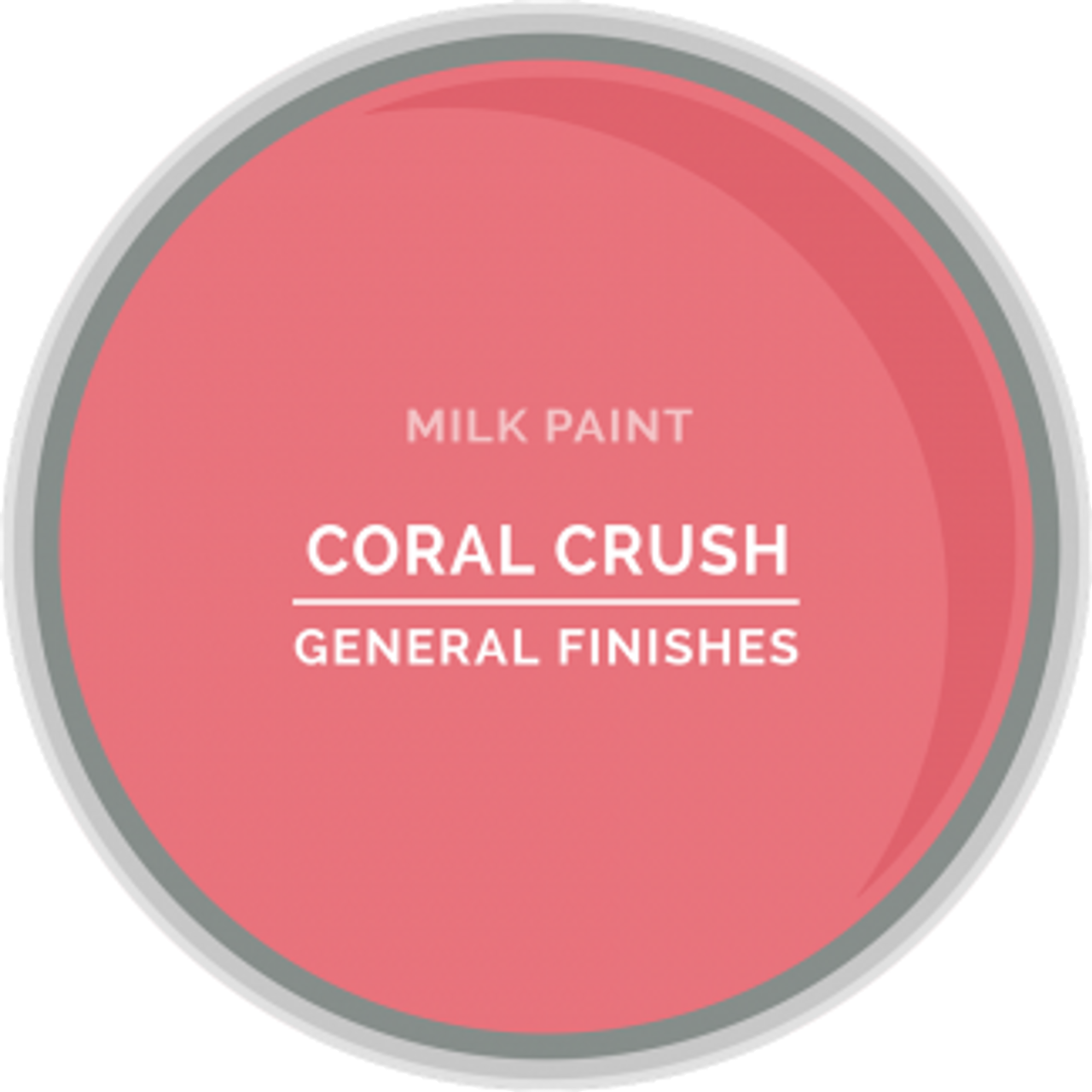Water Based Milk Paint - Coral Crush