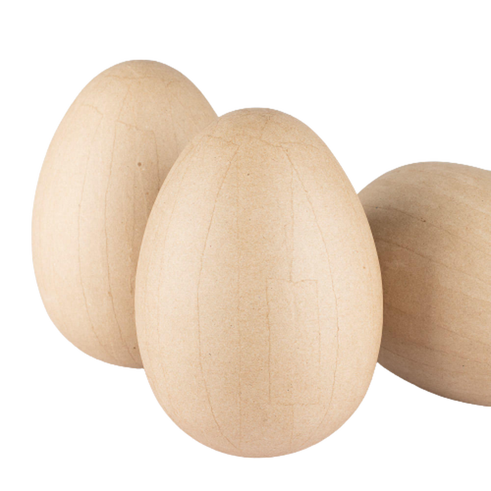 Paper Mache Large Egg 8”