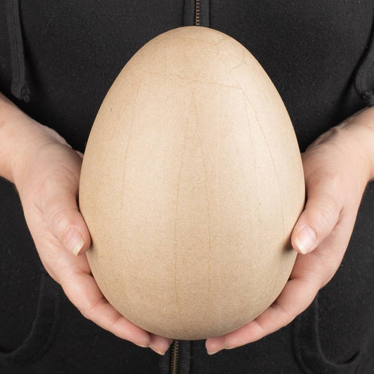 Paper Mache Large Egg 8”