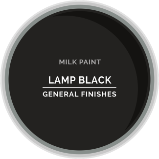 Water Based Milk Paint - Lamp Black